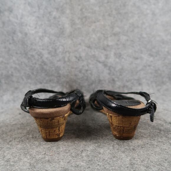 Aerology by Aerosoles Shoes Womens 6 Sandals Slingback Wedge Open Toe Comfort - Picture 4 of 11